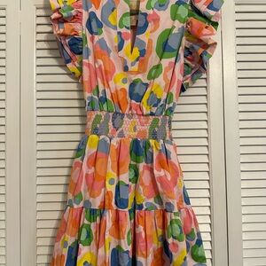 Emily McCarthy Candy Cheetah Print Dress